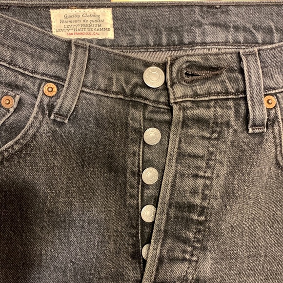 Levi’s 501 original fit, faded black - Picture 4 of 8